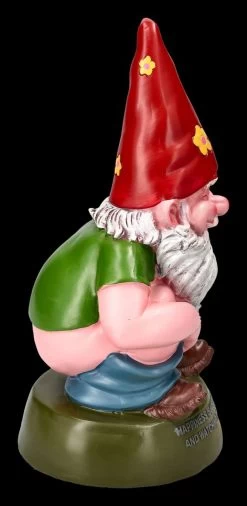 Gartenzwerg Figur - Hippie Lässt Hosen Runter -Modell Und Figurengeschäft 2D FS24477 Gartenzwerg Figur Hippie lasst Hosen runter 4 1280x1280