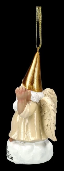 Christbaumschmuck - Gartenzwerg Engel Kiffer -Modell Und Figurengeschäft 2D FS24483 Christbaumschmuck Gartenzewrg Engel Kiffer 2 1280x1280