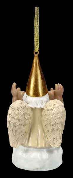 Christbaumschmuck - Gartenzwerg Engel Kiffer -Modell Und Figurengeschäft 2D FS24483 Christbaumschmuck Gartenzewrg Engel Kiffer 3 1280x1280