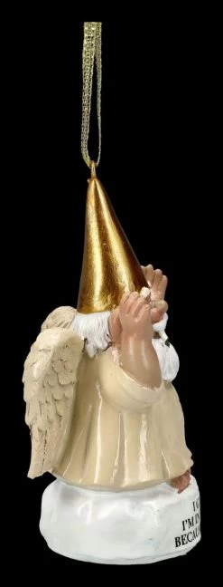 Christbaumschmuck - Gartenzwerg Engel Kiffer -Modell Und Figurengeschäft 2D FS24483 Christbaumschmuck Gartenzewrg Engel Kiffer 4 1280x1280