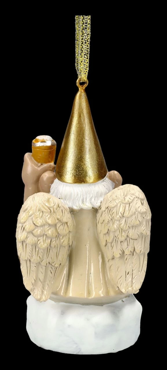 Christbaumschmuck - Gartenzwerg Engel Prost 6 Christbaumschmuck - Gartenzwerg Engel Prost – Bild 6