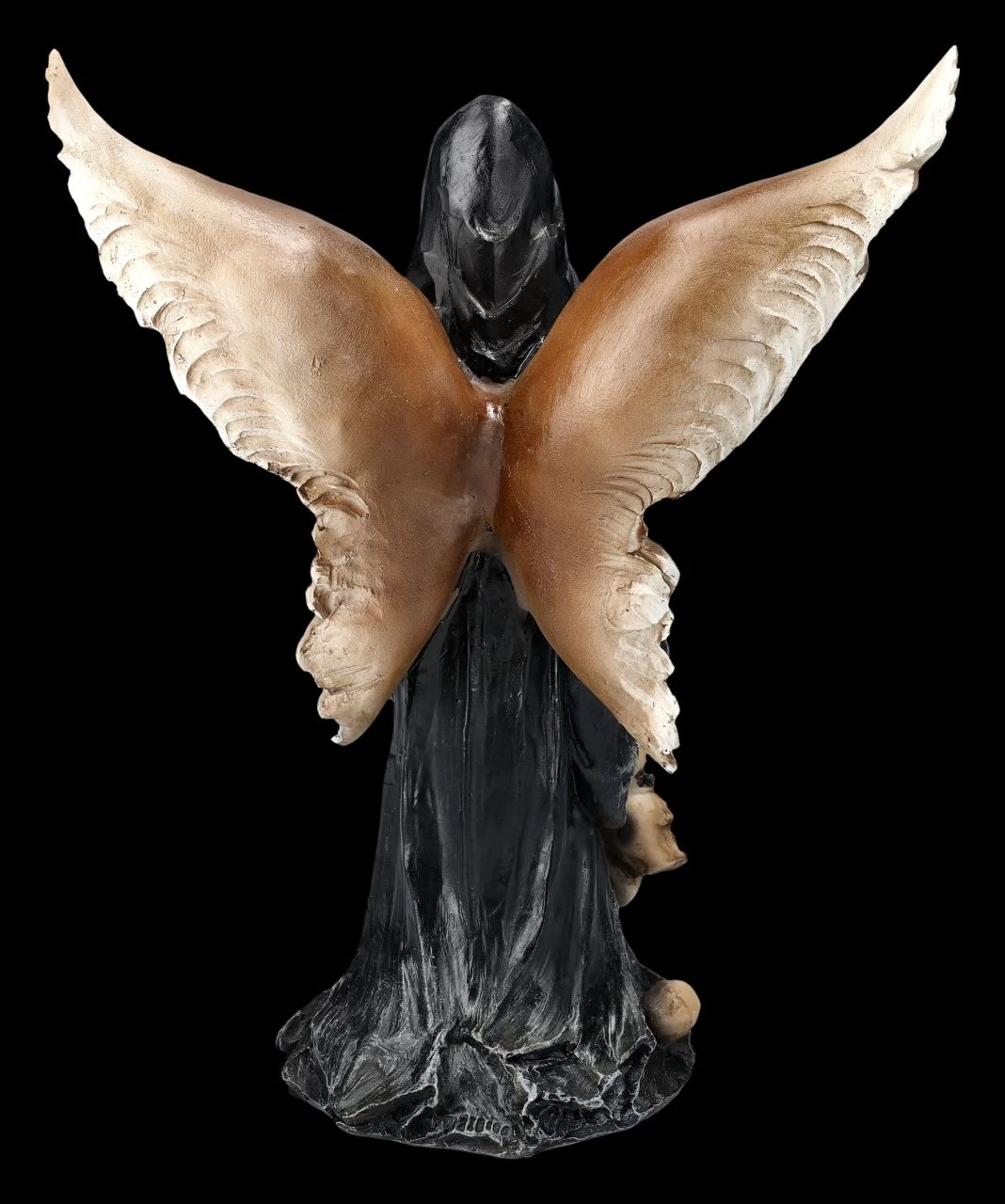 Grim Reaper Figur Mit Laterne Und Schädel-Flügeln 5 Grim Reaper Figur Mit Laterne Und Schädel-Flügeln – Bild 5