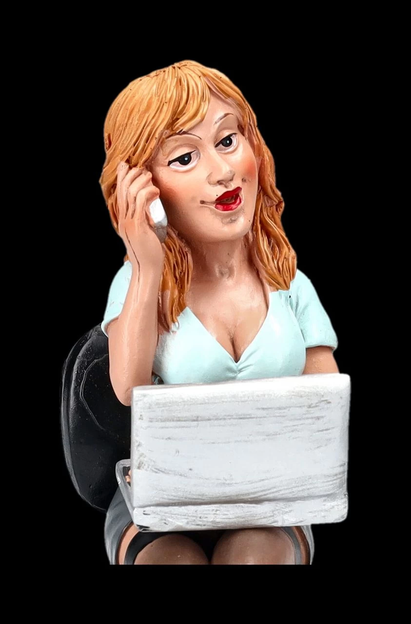 Funny Job Figur - Sekretärin Mit Laptop 7 Funny Job Figur - Sekretärin Mit Laptop – Bild 7