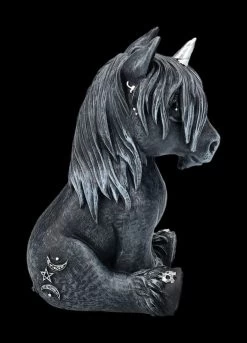 NEMESIS NOW Einhorn Figur Schwarz - Culticorn 13 NEMESIS NOW Einhorn Figur Schwarz - Culticorn -Modell Und Figurengeschäft 2D FS24670 Einhorn Figur schwarz Culticorn 4 1280x1280