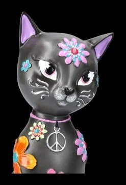 NEMESIS NOW Katzenfigur - Hippy Kitty -Modell Und Figurengeschäft 2D FS24674 Katzenfigur Happy Kitty 7 1280x1280