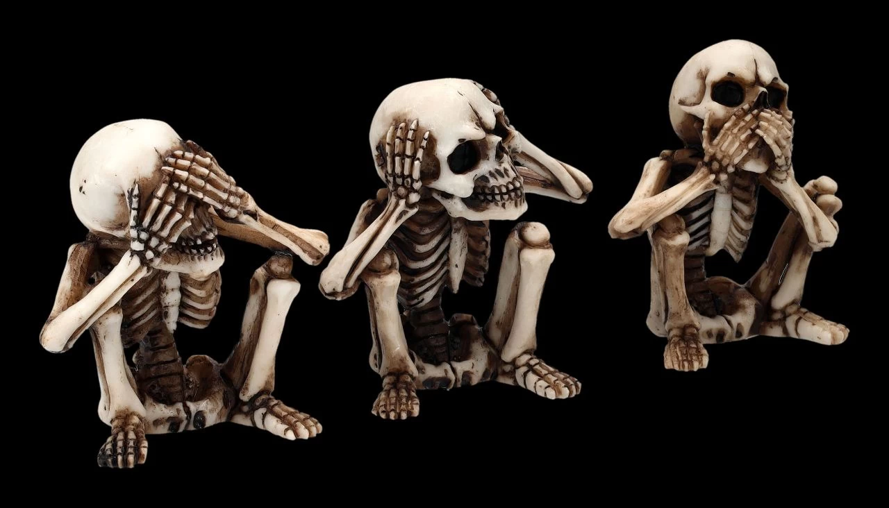 Skelett Figuren - Nichts Böses Skellingtons 2 Skelett Figuren - Nichts Böses Skellingtons – Bild 2