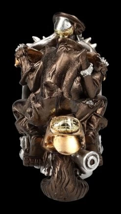 Skelett Figur Motorrad - Rebel Rider Bronzefarben -Modell Und Figurengeschäft 2D FS24717 Skelett Figur Motorrad Rebel Rider bronzefarben 4 1280x1280