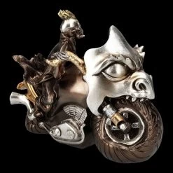 Skelett Figur Motorrad - Ride Or Die Bronzefarben 10 Skelett Figur Motorrad - Ride Or Die Bronzefarben -Modell Und Figurengeschäft 2D FS24718 Skelett Figur Motorrad Ride or Die bronzefarben 6 1280x1280