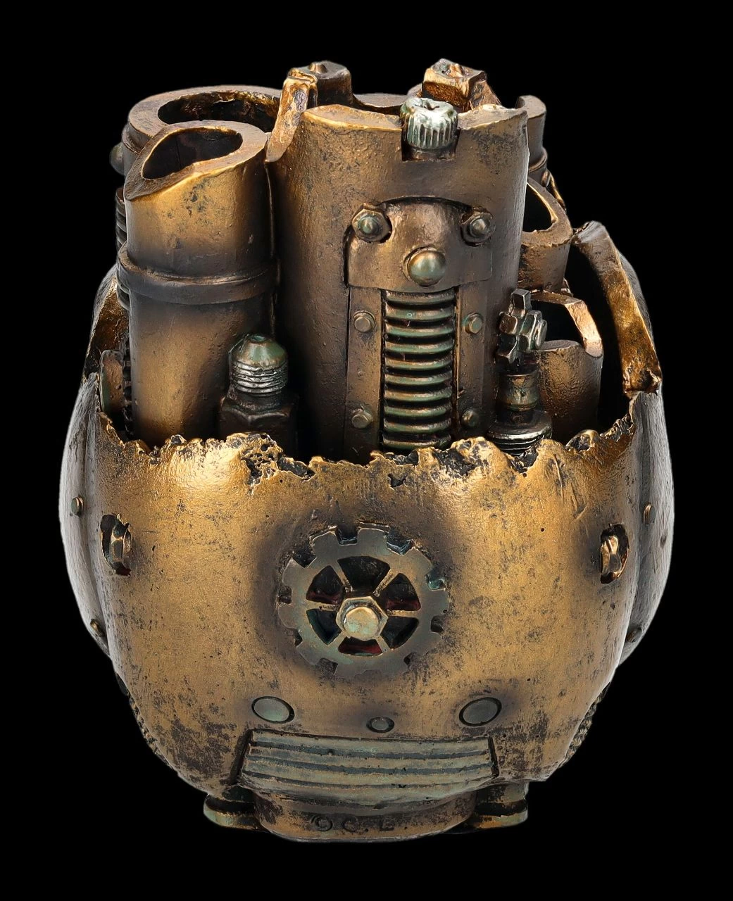 Steampunk Totenkopf Schatulle - Gear Skull 7 Steampunk Totenkopf Schatulle - Gear Skull – Bild 7