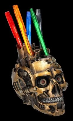 Modell Und Figurengeschäft 5 Modell Und Figurengeschäft -Modell Und Figurengeschäft 2D FS24739 Steampunk Totenkopf Schatulle Gear Skull 8 1280x1280