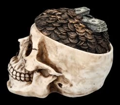 Totenkopf Schatulle - Geld Deckel -Modell Und Figurengeschäft 2D FS24742 Totenkopf Schatulle Geld Deckel 2 1280x1280