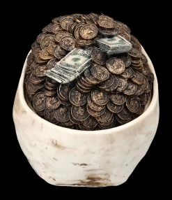 Totenkopf Schatulle - Geld Deckel -Modell Und Figurengeschäft 2D FS24742 Totenkopf Schatulle Geld Deckel 3 1280x1280