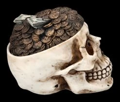 Totenkopf Schatulle - Geld Deckel -Modell Und Figurengeschäft 2D FS24742 Totenkopf Schatulle Geld Deckel 4 1280x1280