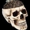 Totenkopf Schatulle - Geld Deckel