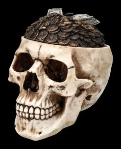 Totenkopf Schatulle - Geld Deckel -Modell Und Figurengeschäft 2D FS24742 Totenkopf Schatulle Geld Deckel 6 1280x1280