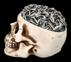 Totenkopf Schatulle - Hells Desire Deckel -Modell Und Figurengeschäft 2D FS24743 Totenkopf Schatulle Hells Desire Deckel 2 1280x1280