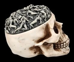 Totenkopf Schatulle - Hells Desire Deckel -Modell Und Figurengeschäft 2D FS24743 Totenkopf Schatulle Hells Desire Deckel 4 1280x1280