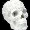 Totenkopf - Rokoko Schädel Weiß