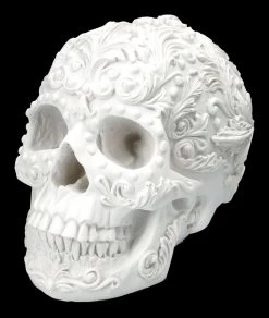 Totenkopf - Rokoko Schädel Weiß -Modell Und Figurengeschäft 2D FS24746 Totenkopf Rokoko Schadel weiss 6 1280x1280