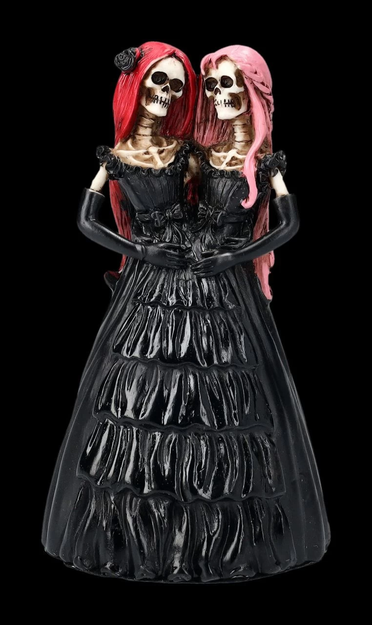 Skelett Figur - Skelamesische Zwillinge 1 Skelett Figur - Skelamesische Zwillinge