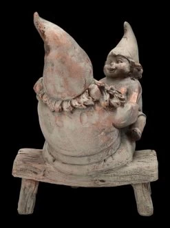 Gartenzwerg Figur - Opa Spielt Mit Enkelin -Modell Und Figurengeschäft 2D FS24763 Gartenzwerg Figur Opa spielt mit Enkelin 3 1280x1280