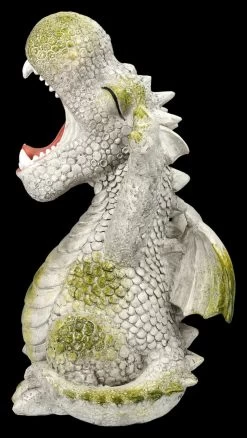 Gartenfigur Drache Streckt Sich - Guten Morgen -Modell Und Figurengeschäft 2D FS24884 Gartenfigur Drache streckt sich Guten Morgen 2 1280x1280