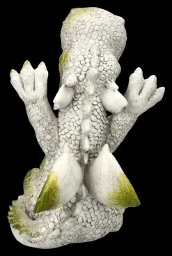 Gartenfigur Drache Streckt Sich - Guten Morgen -Modell Und Figurengeschäft 2D FS24884 Gartenfigur Drache streckt sich Guten Morgen 3 1280x1280