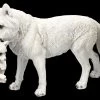 Wolf Figur - Mutter Trägt Kind