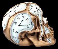 NEMESIS NOW Totenkopf Mit Uhren - Time Goes By -Modell Und Figurengeschäft 2D FS25000 Totenkopf mit Uhren Time Goes By 4 1280x1280