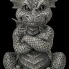 Garten Figur - Bockiger Drache