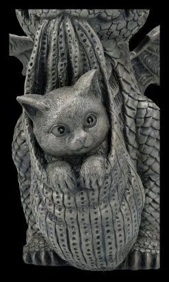 Garten Figur - Drache Trägt Katze -Modell Und Figurengeschäft 2D FS25030 Garten Figur Drache tr gt Katze 8 1280x1280