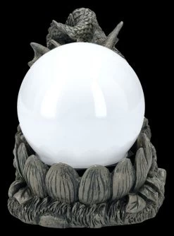 Garten Figur - Drache Spielt Mit Solarlampe -Modell Und Figurengeschäft 2D FS25031 Garten Figur Drache spielt mit Solarlampe 4 1280x1280