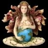 Gaia Figur - Mutter Erde Schwanger Handbemalt