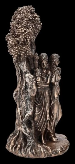 Hekate Figur - Dreifaltige Göttin Vor Lebensbaum -Modell Und Figurengeschäft 2D FS25084 Hekate Figur Dreifaltige G ttin vor Lebensbaum 4 1280x1280