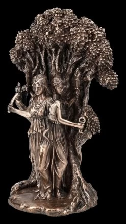 Hekate Figur - Dreifaltige Göttin Vor Lebensbaum -Modell Und Figurengeschäft 2D FS25084 Hekate Figur Dreifaltige G ttin vor Lebensbaum 6 1280x1280