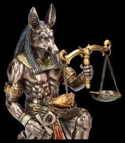Anubis Figur Kniend - Waage Mit Herz Und Feder 14 Anubis Figur Kniend - Waage Mit Herz Und Feder -Modell Und Figurengeschäft 2D FS25087 Anubis Figur kniend Waage mit Herz und Feder 11 1280x1280