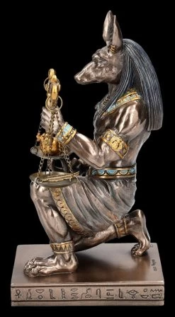 Anubis Figur Kniend - Waage Mit Herz Und Feder 11 Anubis Figur Kniend - Waage Mit Herz Und Feder -Modell Und Figurengeschäft 2D FS25087 Anubis Figur kniend Waage mit Herz und Feder 4 1280x1280