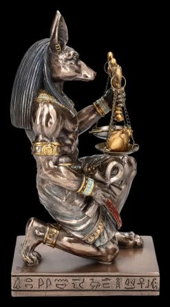 Anubis Figur Kniend - Waage Mit Herz Und Feder 13 Anubis Figur Kniend - Waage Mit Herz Und Feder -Modell Und Figurengeschäft 2D FS25087 Anubis Figur kniend Waage mit Herz und Feder 6 1280x1280