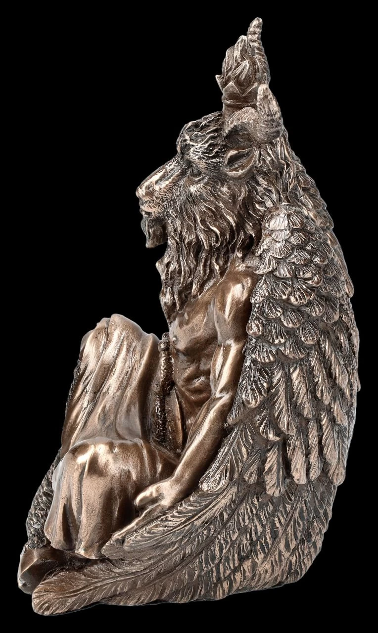 Baphomet Figur Sitzend 4 Baphomet Figur Sitzend – Bild 4