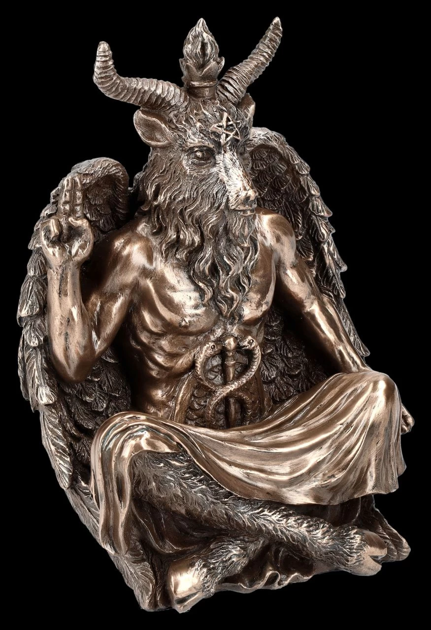 Baphomet Figur Sitzend 2 Baphomet Figur Sitzend – Bild 2