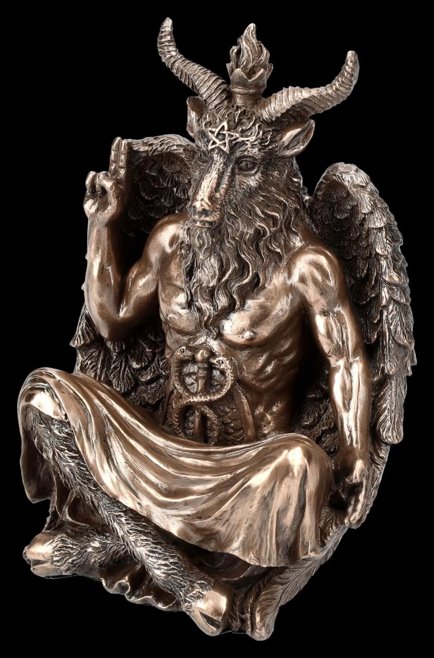 Baphomet Figur Sitzend 3 Baphomet Figur Sitzend – Bild 3