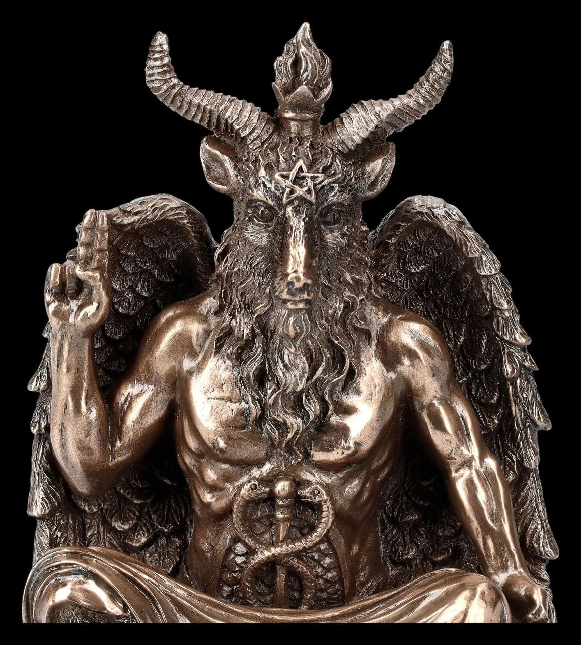 Baphomet Figur Sitzend 7 Baphomet Figur Sitzend – Bild 7