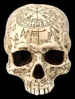 Totenkopf - Ritualschädel Mit Symbolen -Modell Und Figurengeschäft 2D FS25092 Totenkopf Ritualsch del mit Symbolen 1 1280x1280