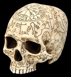 Totenkopf - Ritualschädel Mit Symbolen -Modell Und Figurengeschäft 2D FS25092 Totenkopf Ritualsch del mit Symbolen 6 1280x1280