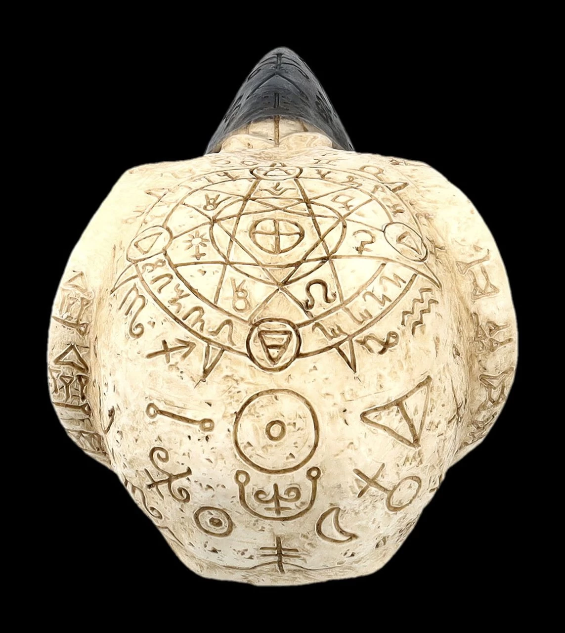Totenkopf - Rabenschädel Mit Mytischen Symbolen 6 Totenkopf - Rabenschädel Mit Mytischen Symbolen – Bild 6