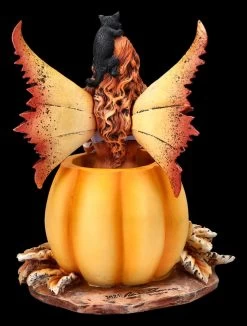 Elfen Figur Mit Kürbis - Mischief By Amy Brown -Modell Und Figurengeschäft 2D FS25136 Elfen Figur mit K rbis Mischief by Amy Brown 4 1280x1280