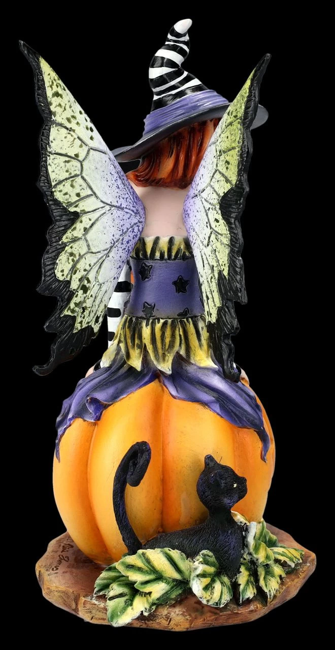 Elfen Figur Mit Kürbis - Bewitching By Amy Brown 6 Elfen Figur Mit Kürbis - Bewitching By Amy Brown – Bild 6