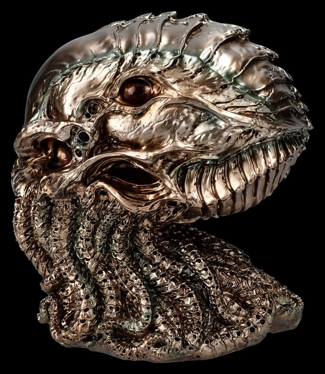 Cthulhu Totenkopf Figur Bronzefarben By James Ryman 5 Cthulhu Totenkopf Figur Bronzefarben By James Ryman – Bild 5