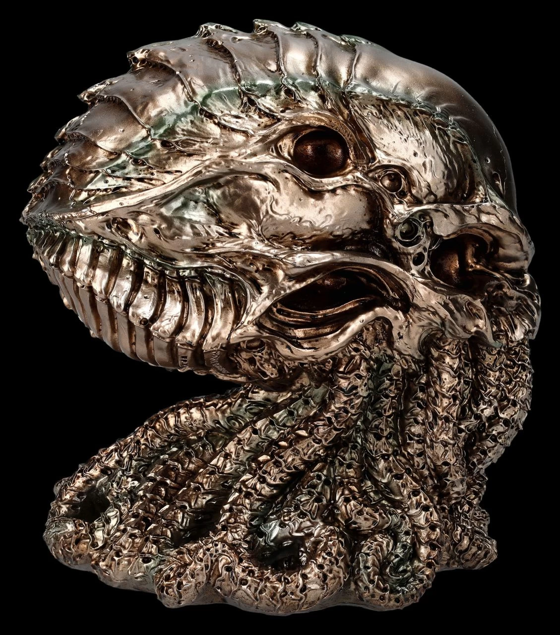 Cthulhu Totenkopf Figur Bronzefarben By James Ryman 7 Cthulhu Totenkopf Figur Bronzefarben By James Ryman – Bild 7