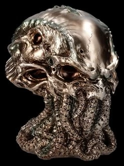 Cthulhu Totenkopf Figur Bronzefarben By James Ryman